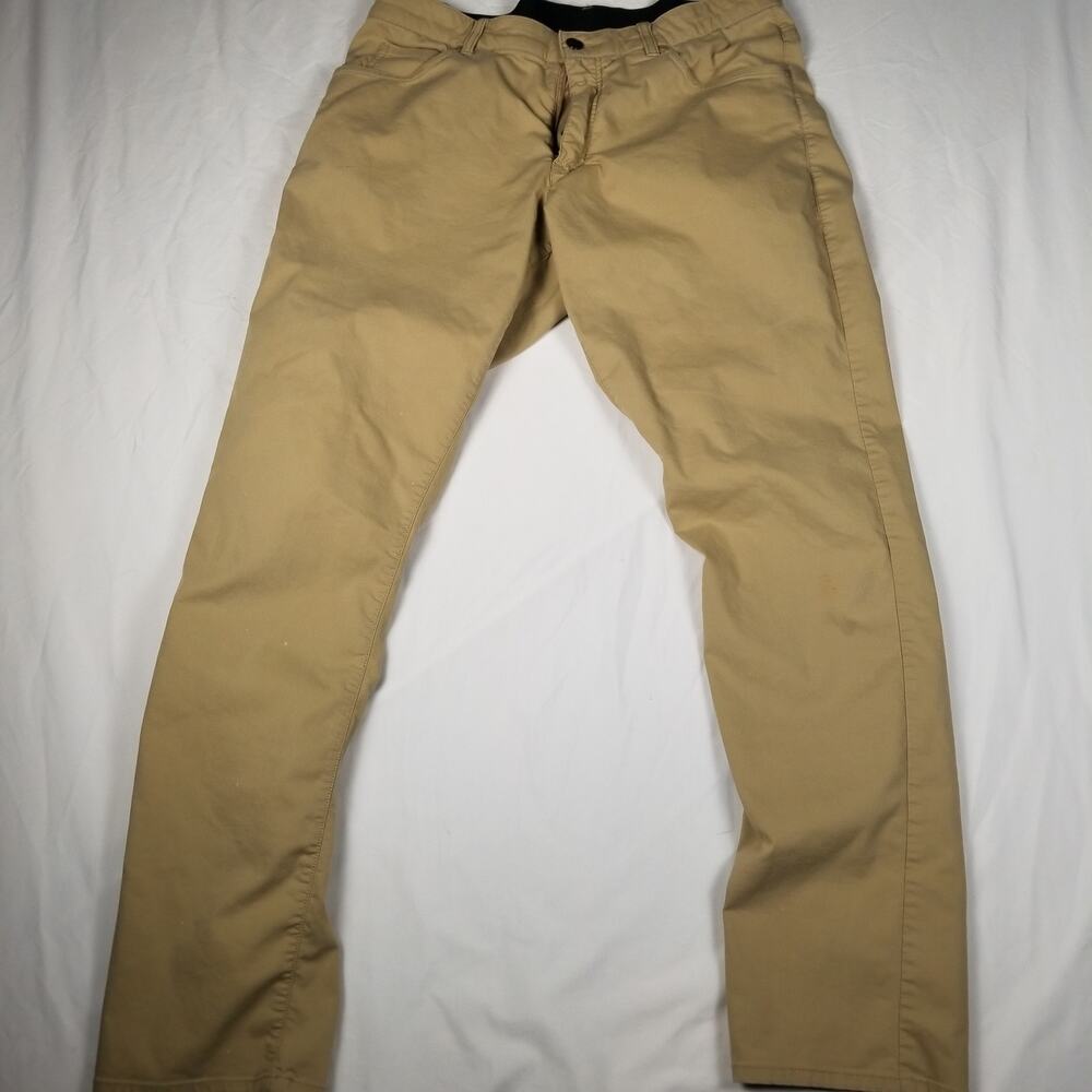 Nike Mens 32x32 Khaki Tan Golf Chino Pants Stretch 891824-297 Casual